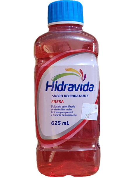 Electrolyte Drink, Strawberry, 625 ml - Suero Rehidrante, Fresa, 625ml