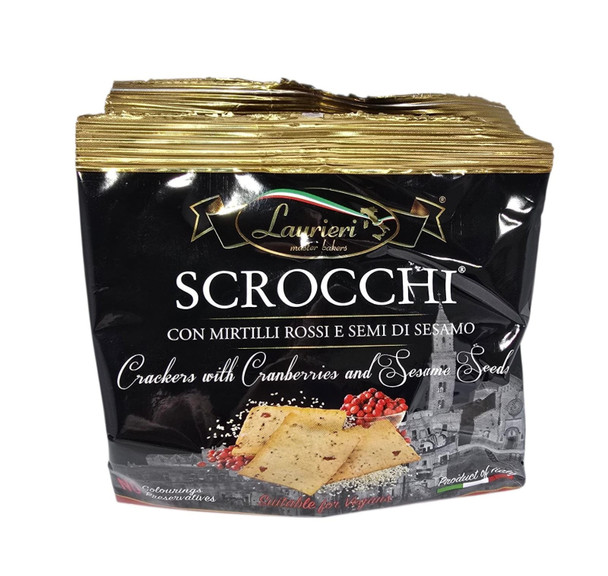 Crackers, Cranberries & Sesame Seeds - Galletas, Arándanos y Ajonjoli