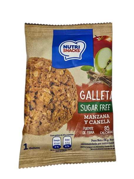 Cookie, Apple Cinnamon, Sugar Free, 24g -