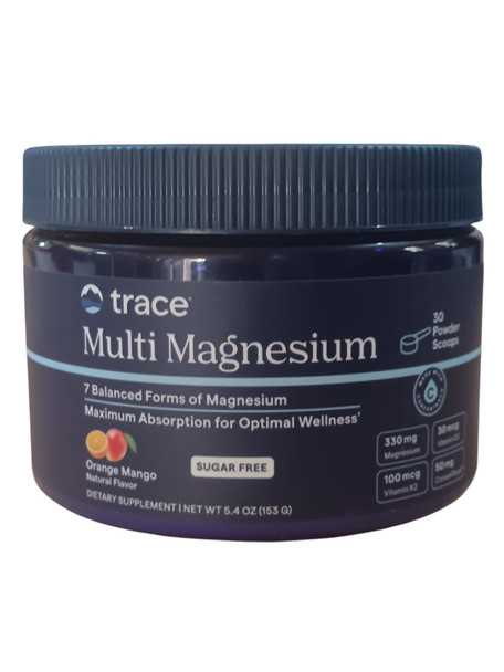 Multi Magnesium, Orange Mango, Sugar Free, 5.4 oz - Multimagnésio, Naranja Mango, sin azúcar,