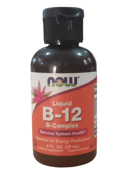 B-12 B-Complex, Liquid, 2 fl oz - B-12, Complejo B, Líquido, 59ml