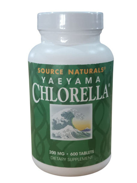 Chlorella, 200mg, 600 Tablets - Chlorella, 200 mg, 600 Tabletas