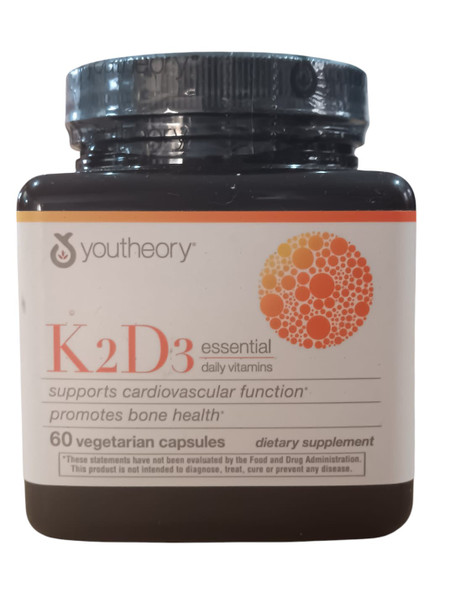 K2D3, 60 Vegetarian Capsules - K2D3, 60 Cápsulas Vegetarianas