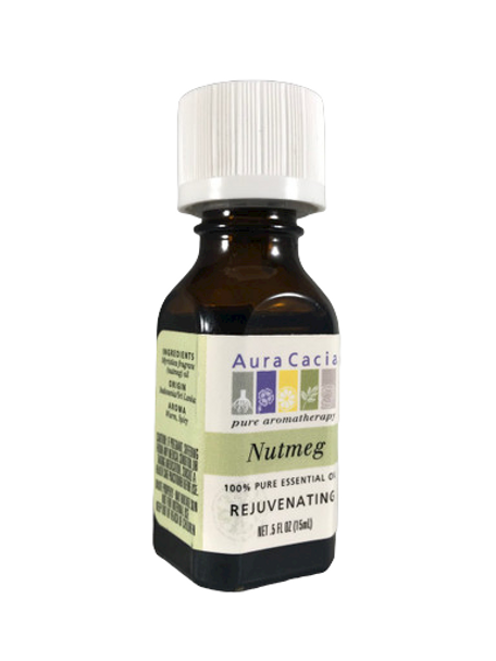 Nutmeg Essential Oil, 15 ML - Aceite Esencial de Nuez Moscada, 15 ML