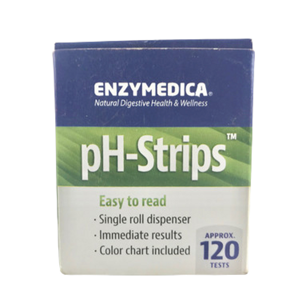 pH  - Strips, 120 Tests - pH - Tiras, 120 Pruebas