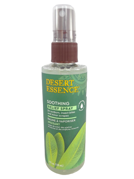 Relief Spray, Tea Tree Oil, 4 fl oz. -Aerosol de alivio, aceite de árbol de té, 4 fl oz.