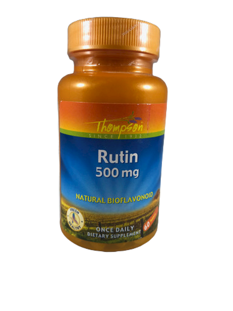 Rutin, 500 mg, 60 Tablets - Rutina, 500 mg, 60 Tabletas