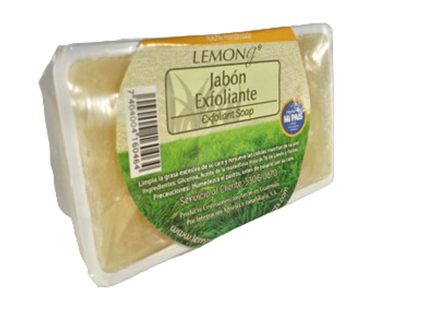 Soap, Exfoliant, Lemongrass - Jabón, Exfoliante, Hierba Limón