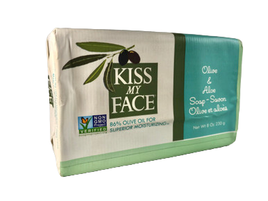 Soap, Olive & Aloe, 8 oz.  Jabón, Oliva y Sabilla, 8 oz.