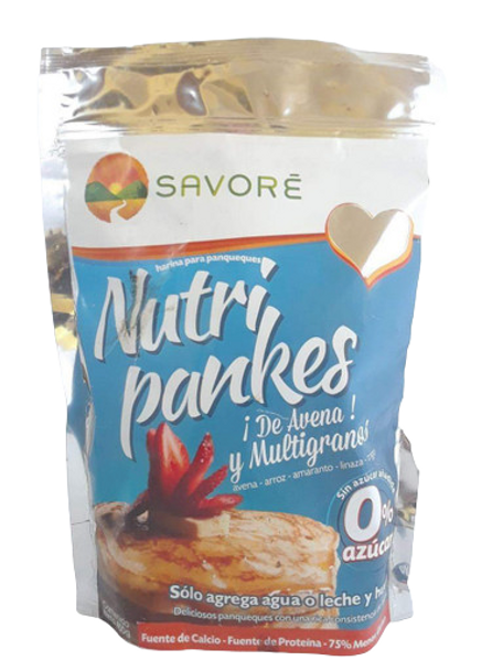 Pancake Mix,  Oats & Multigrains - Mezcla para Panqueques, Avena y Multigranos