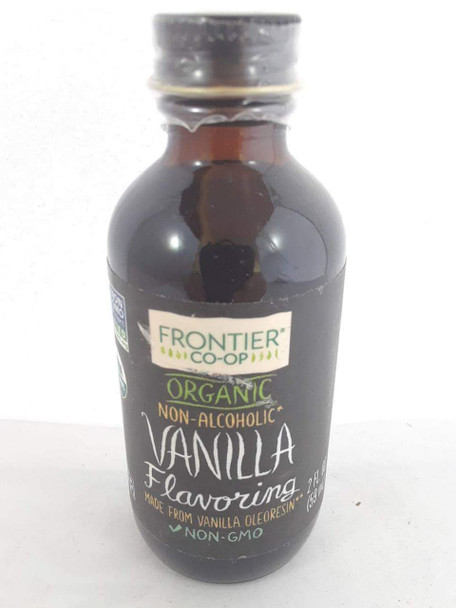 Vanilla Flavoring, Organic, 2 fl oz. - Sabor a Vainilla, Orgánico, 2 fl oz.