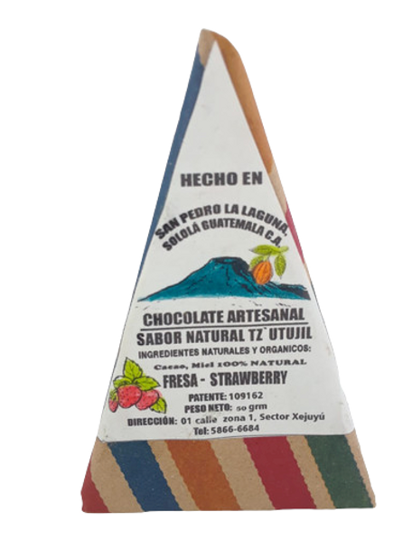 Chocolate, Strawberry, 50 g. - Chocolate, Fresa, 50 g.