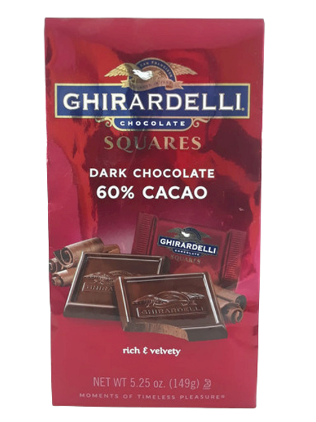 Dark Chocolate Squares, 60% Cacao, 5.25 oz.