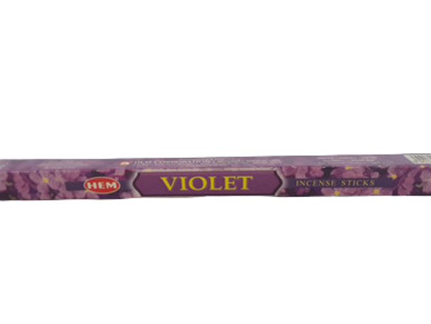 Incense, Violet, 8 Sticks - .Incienso, Violeta, 8 Palos