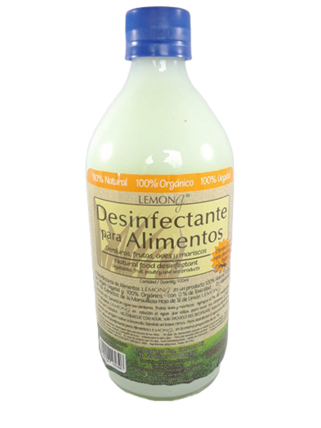 Produce Wash, Lemongrass, 500 ML - Desinfectante para Alimentos, 500 ML