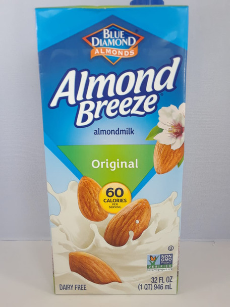Almond Milk, Original, 32 fl oz. - Leche de Almendra, Original, 32 fl oz.
