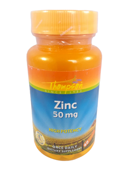 Zinc, 50 mg, 60 Capsules - Zinc, 50 mg, 60 Cápsulas
