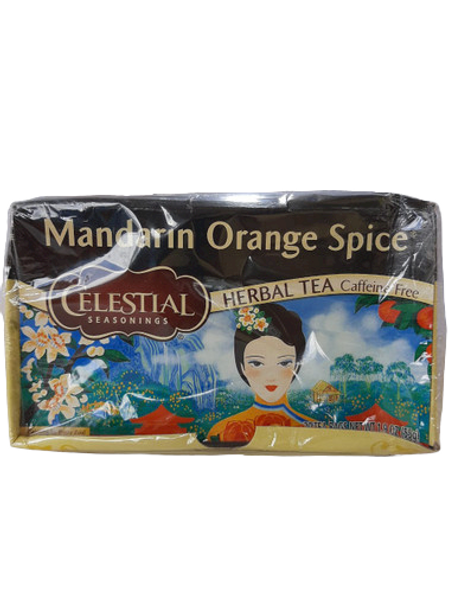 Tea, Mandarin Orange Spice, 20 Tea Bags - Té, Mandarina, Naranja, 20 Bolsitas de Té