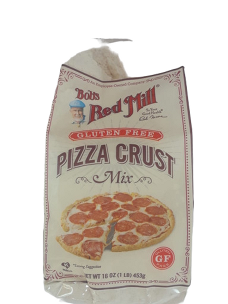 Pizza Crust Mix, Gluten Free, 16 oz. - Mezcla de Corteza de Pizza, Sin Gluten, 16 oz.