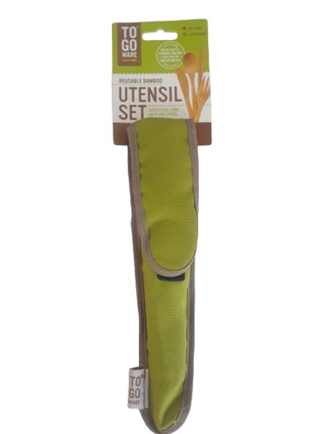 Utensil Set, Green - Juego de Utensilios, Verde