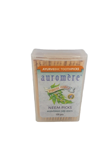 Toothpicks, Neem, 100 pieces - Palillos de Dientes, Neem, 100 piezas