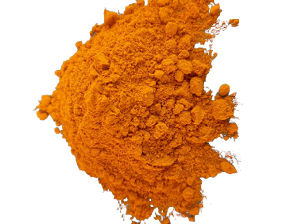 Ground Turmeric Root, 5% Curcumin, Non Irradiated - Raíz de Cúrcuma Molida, 5% de Cúrcuma, No Irradiada