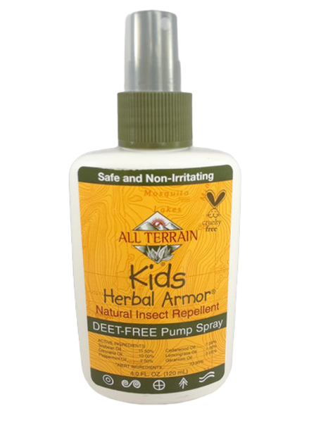 Insect Repellent, Kids, Deet Free, 4 Fl oz. - Repelente de Insectos, Niños, Libre de Deet, 4 Fl oz.