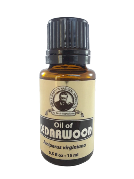 Cedarwood, Essential Oil, .5 fl oz. - Madera de cedro, aceite esencial, .5 fl oz.