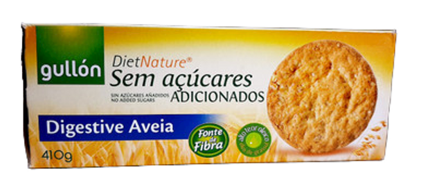 Digestive Cookies, No Added Sugars, 410 gr. - Digestive Aveia, sin Azucares Anadidos, 410 gr.