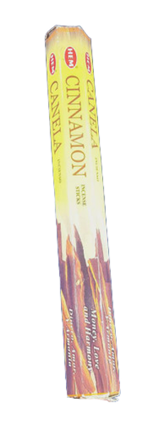 Incense, Cinnamon, 20 Sticks - Incienso, Canela, 20 Varillas