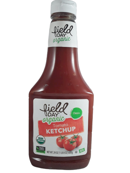 Ketchup, Organic, 24 oz - Ketchup, Orgánico, 24 oz