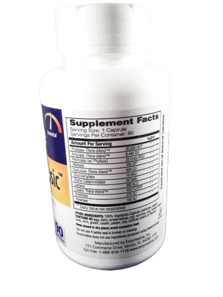 Digest Basic Enzymes, 90 Vegan Capsules - Digerir las Enzimas Básicas, 90 Cápsulas Veganas