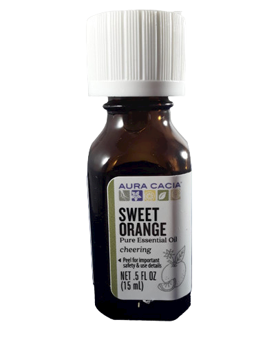 Sweet Orange, Essential Oil, .5 fl oz. - Naranja Dulce, Aceite Esencial, .5 fl oz.