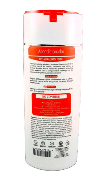 Conditioner, Pro-Keratin, Restauration Total, 440 ML - Acondicionar, Pro Keratina, Restauracion Total, 440 ML