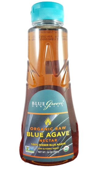 Agave Nectar, Blue, Organic, 16 fl oz. - Néctar de Agave, Azul, Orgánico, 16 fl oz.