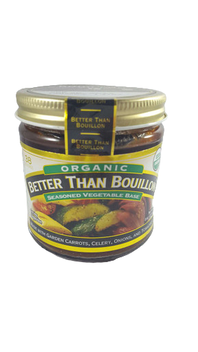 Bouillon, Seasoned Vegetables Base, Organic, 8 oz. - Caldo, Base de Verduras Condimentadas, Orgánico, 8 oz.
