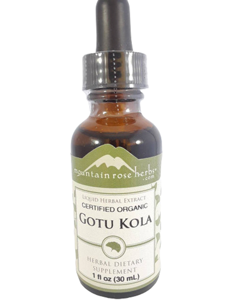 Gotu Kola Extract, Organic, 1 fl oz. -Extracto de Gotu Kola, Orgánico, 1 fl oz.