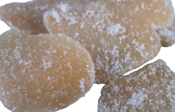 Ginger Crystals, Raw Sugar, Organic -  Cristales de Jengibre, Azucar Crudo, Orgánico