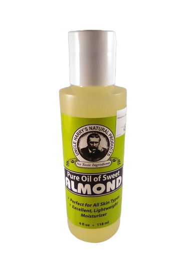 Almond Oil, 4 fl oz.	- Aceite de Almendras, 4 fl oz.
