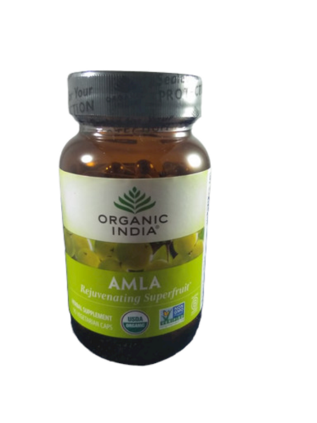 AMLA, Rejuvenating Superfruit, Organic, 30 Vegetarian Capsules -AMLA, Superfruta Rejuvenecedora, Orgánica, 30 Cápsulas Vegetales