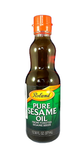 Sesame Oil, Toasted, 12.56 fl oz. -Aceite de Ajonjolí, Tostado, 12.56 fl oz.