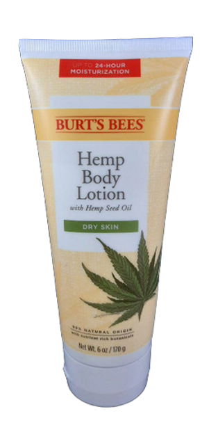 Body Lotion, with Hemp Seed Oil, Dry Skin, 6 oz. -Loción Corporal, con Aceite de Semillas de Cáñamo, para Pieles Secas, 6 oz.
