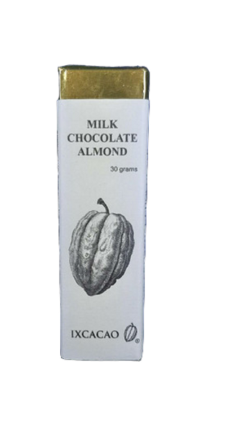 Chocolate Bar, Milk, Almond -Barra de Chocolate, Leche, Almendra