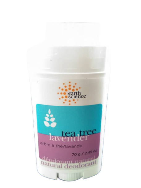 Deodorant, Tea Tree Lavender, 70g -Desodorante, Árbol del Té Lavanda, 70g