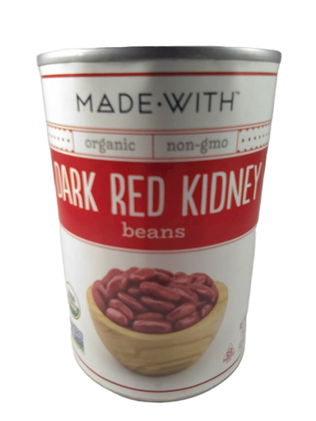 Dark Red Kidney Beans, Organic -Frijoles Rojos Oscuros, Oreganic