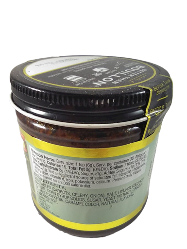 Bouillon, No Beef Base -Caldo, Sin Base de Carne