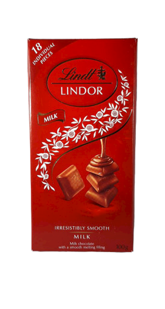 Chocolate Bar, Milk, 18 Individual Pieces -Barra de Chocolate, Leche, 18 Piezas Individuales