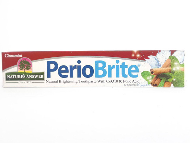 Toothpaste, Periobrite, Cinnamint, 4 oz. - Pasta de Dientes, Periobrite, Cinnamint