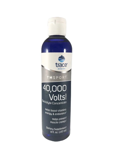 40,000 Volts!, Electrolyte and Mineral Concentrate, 8 fl. oz. - 40,000 voltios !, Concentrado de Electrolitos, 8 fl. onz.