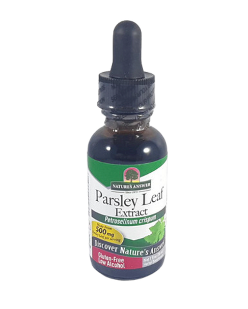 Parsley Leaf Extract, 500mg, 1 fl oz. - Extracto de Hoja de Perejil, 500mg, 1 fl oz.
